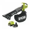 Бесщеточный садовый пылесос-воздуходувка ONE+ 18В RY18BVXA-150 Ryobi