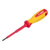 Отвертка Insulated, SL3 x 80 мм, CrMo, до 1000 В, двухкомпонентная рукоятка Matrix Professional