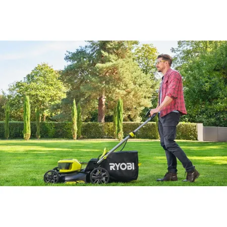 Аккумуляторная бесщеточная газонокосилка RY18LMX46A-250 Ryobi