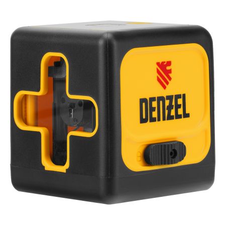 Лазерный уровень DQB-T, 30 м, зеленый луч, батарейки, штатив Denzel