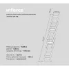Трехсекционная лестница Inforce ЛП-03-09