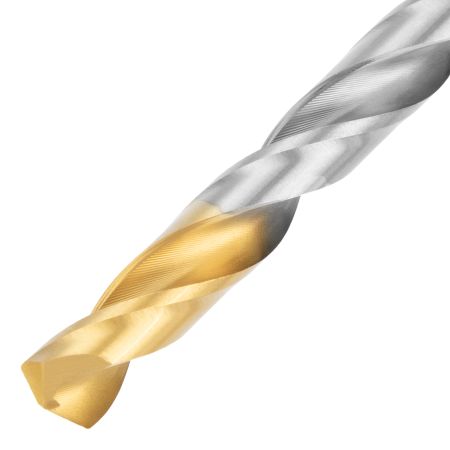 Набор сверл по металлу, 2-8мм, Р6М5-TiN, Golden Tip, 6 шт Denzel