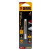 Сверло спиральное по металлу 2 x 49 мм, Р6М5, Golden Tip , 2шт. Denzel