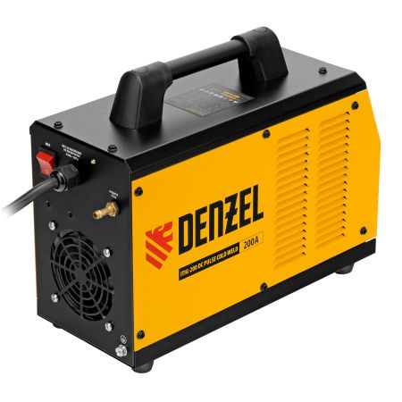 Аппарат инвертор. аргонодуговой сварки ITIG-200 DС Pulse Cold Weld, 200 А, ПВ 60% Denzel