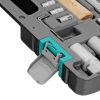 Набор инструментов, 1/2", Cr-V, S2, усиленный кейс, 58 предметов Stels
