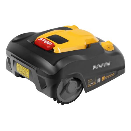 Робот-газонокосилка Grass Master 1000  1000м², 3Ач, 28V, LCD дисплей, Wi-Fi Denzel
