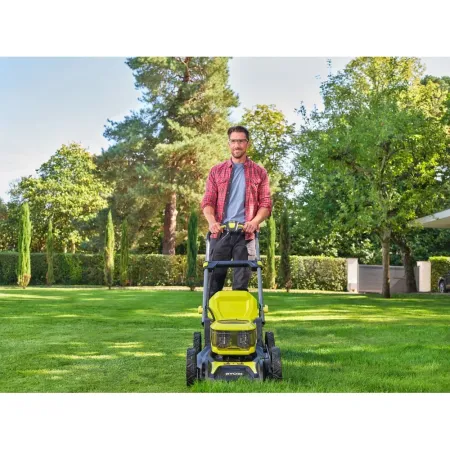 Аккумуляторная бесщеточная газонокосилка RY18LMX46A-250 Ryobi