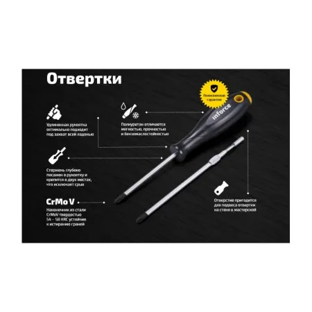 Отвертка Inforce 06-09-70