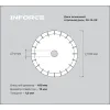 Алмазный отрезной диск Inforce 05-13-2008