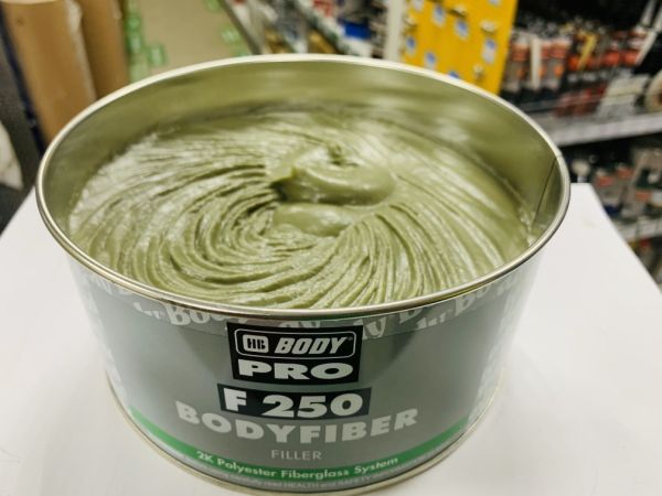 Body 250 Pro шпатлевка Fiber зеленая стекловолокно