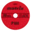Алмазный гибкий шлифовальный круг, 100 мм, P100, сухое шлифование, 5 шт. Matrix