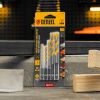 Набор сверл универсальных, Multi cut, 4-10 мм, 5 шт Denzel