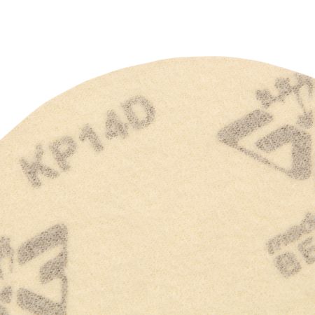 Диск шлифовальный под "липучку", KP14D, зернистость P 80, 16-Н, 125 мм, 5 шт, "БАЗ"