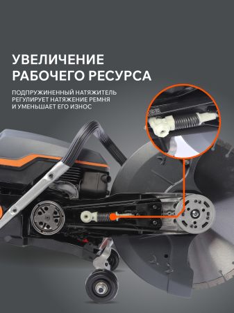 Бензорез PATRIOT DSG 940M