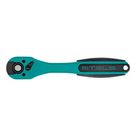 Ключ-трещотка 1/4", CrV, 72 зуба, с быстрым сбросом Stels