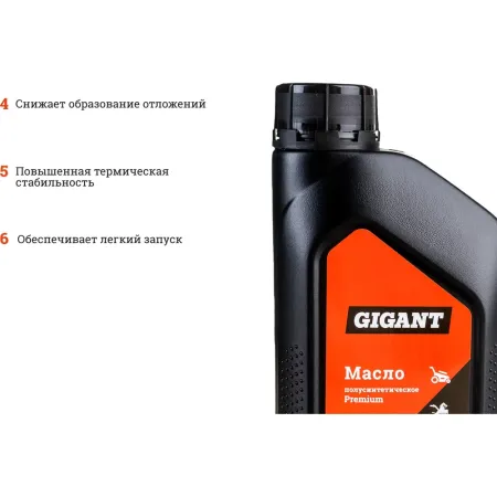 Полусинтетическое масло Gigant Premium