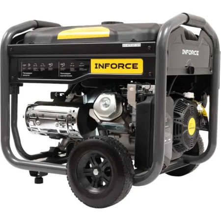 Бензиновый трехфазный генератор Inforce GL 8500E-3D