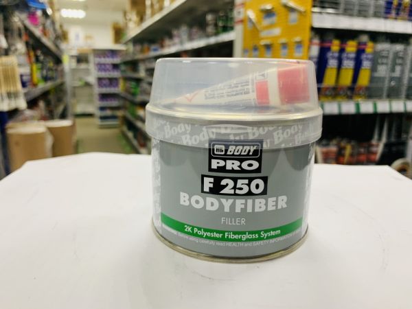 Body 250 Pro шпатлевка Fiber зеленая стекловолокно