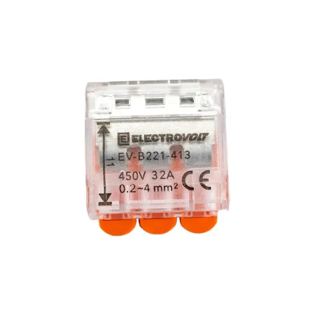 Трехпроводная клемма Gigant GCT-221-413-6