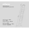 Трехсекционная лестница Inforce ЛП-03-12