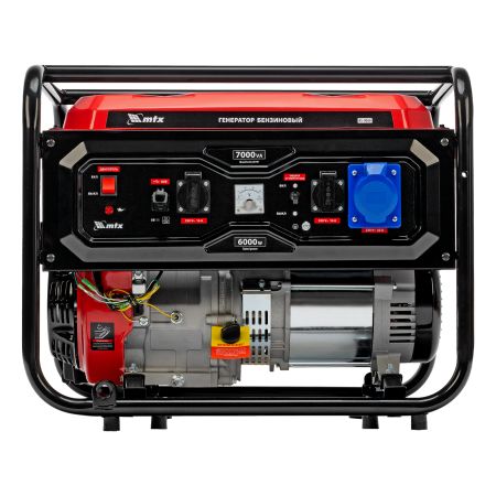 Генератор бензиновый RS-9000, 7 кВт, 230В, ручной стартер MTX