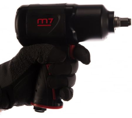 Гайковерт пневматический ударный 1/2", 1152 Нм, система "EZ Grease" MIGHTY SEVEN NC-4233QH