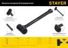 STAYER 40 мм, 1350 г, цельнолитой безынерционный слесарный молоток, Professional (2042-1350)