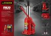 STAYER RED FORCE, 8 т, 230 - 457 мм, бутылочный гидравлический домкрат, Professional (43160-8)