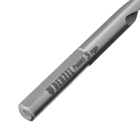 Сверло спиральное по металлу 5 x 86 мм, Р6М5, Golden Tip  Denzel