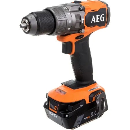 Ударная бесщеточная аккумуляторная дрель-шуруповерт BSB18C3BL-502C AEG