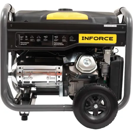 Бензиновый трехфазный генератор Inforce GL 8500E-3D