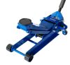 AE&T T31533 Домкрат подкатной профессиональный низкий двухнасосный, 3,5 т.
