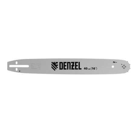 Шина для бензопилы DGS-4516P, длина 40 см (16") шаг 0,325", паз 1,5 мм, 64 звена Denzel