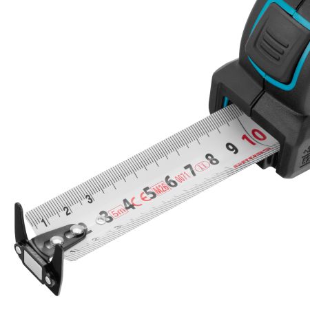 Рулетка "Automatisch", 5 м х 32 мм, нейлон, магнит, двустор. разметка, антиизлом, автоcтоп Gross