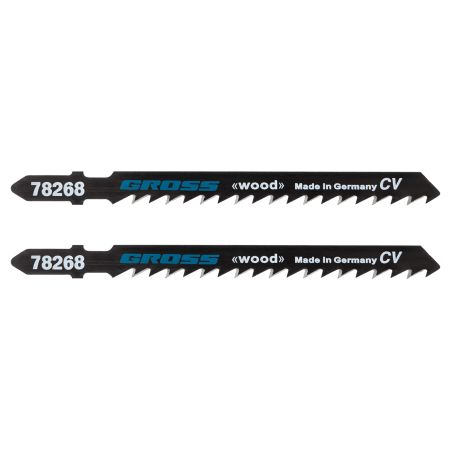 Полотна для электролобзика  по дереву, 2 шт, ( 3104-T144D ) Gross