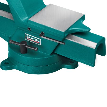 KRAFTOOL FORGE--130/150, с регулировкой компенсации люфта, кованые стальные тиски (32700-150)