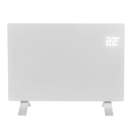 Конвектор электрический OptiPrime-1500, Wi-Fi, тачскрин, цифровой термостат, 1500 Вт Denzel