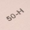 Шлифлист на тканевой основе, зернистость № 50, 240 х 170 мм, 10 шт, водостойкий, "БАЗ"