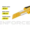 Строительный нож Inforce 06-02-17