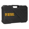 Набор инструментов, 1/2", 1/4", CrV, S2, пластиковый кейс, 84 предмета Denzel