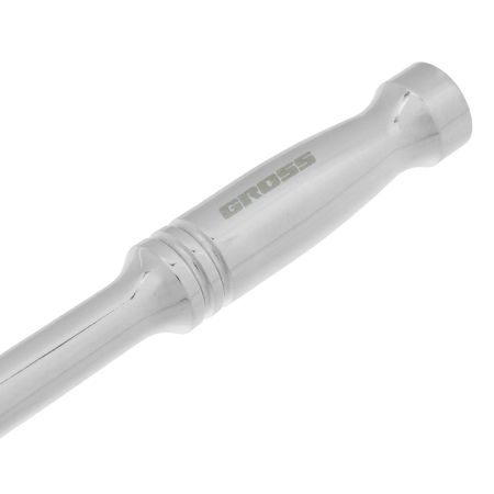 Ключ-трещотка 1/4", CrV, 120 зубьев, цельнометаллический, хром Gross