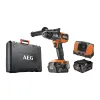 Ударная бесщеточная аккумуляторная дрель-шуруповерт BSB18C3BL-402C AEG