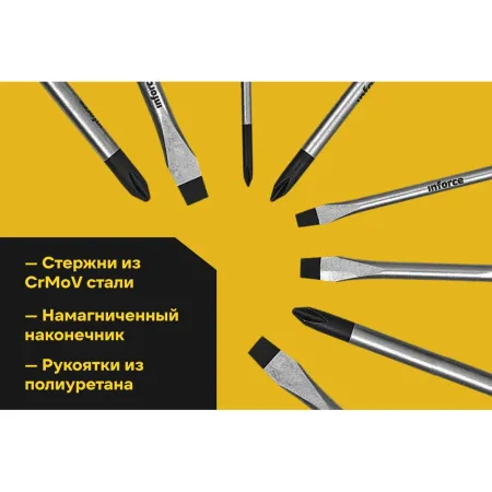 Набор отверток Inforce 06-09-94