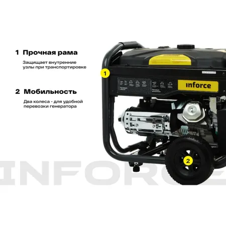 Бензиновый генератор Inforce GL 6500