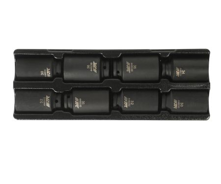 Набор головок торцевых 1/2" (6-ти гранных 30-36мм/12-гранных 30-36мм) глубоких 8 предметов JTCJTC