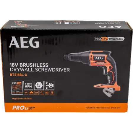 Шуруповерт для гипсокартона BTS18BL-0 AEG
