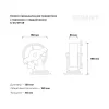 Промышленное поворотное колесо Gigant G-04-09-49