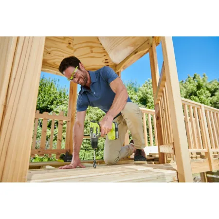 Бесщеточная ударная дрель-шуруповерт ONE+ R18PDBL-220S Ryobi