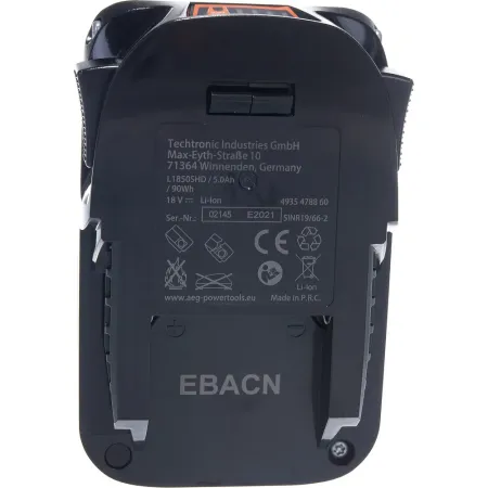 Аккумулятор L1850SHD AEG