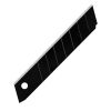 Лезвия, 18 мм, сталь SK5, black, 10 шт Matrix